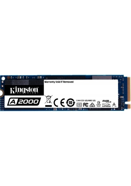 A2000 250GB PCIe NVMe SSD
