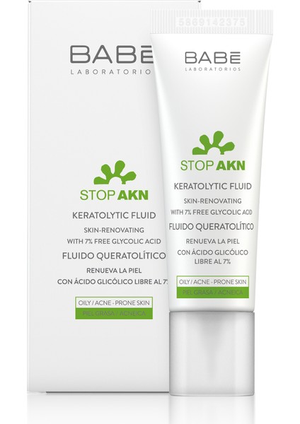 Stop AKN Keratolytic Fluid Sebum Düzenleyici Gece Serumu 30 ml