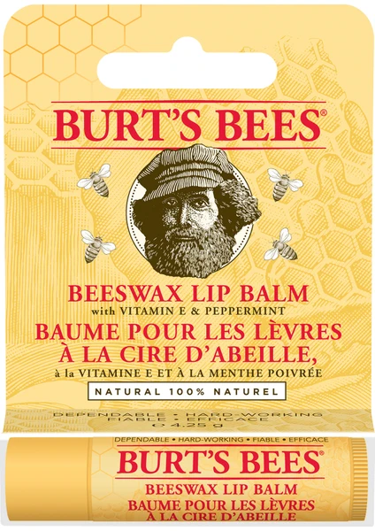 Burt's Bees Burts Bees Beeswax Dudak Bakım Kremi Blister Ambalaj -  Beeswax Lip Balm Blister 4,25 g