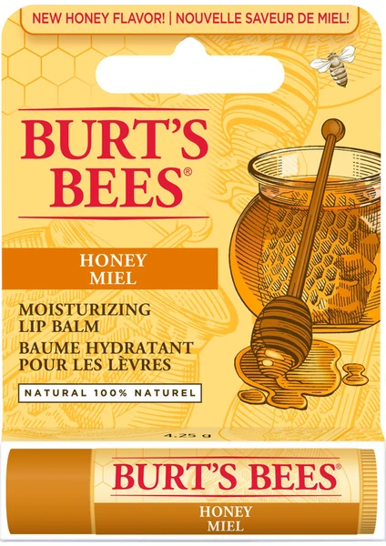 Burt's Bees Burts Bees  Bal Aromalı Dudak Bakım Kremi Blister Ambalaj - Honey Lip Balm Blister 4,25 gr