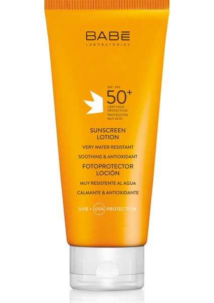 Sunscreen Lotion Spf 50 Vücut için Güneş Losyonu 200 ml