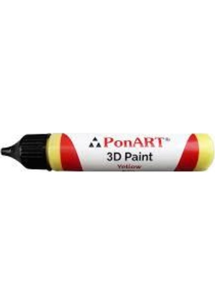 3D Paint 30 Ml Siyah Boncuk Boyası