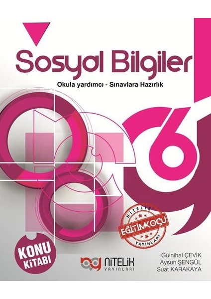 Nitelik Yayınları 6. Sınıf Sosyal Bilgiler Konu Kitabı