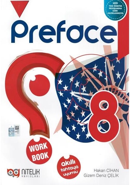 Nitelik Yayınları 8. Sınıf Preface Work Book - Gizem Deniz Çelik , Hakan Cihan