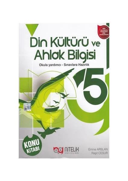 Nitelik Yayınları 5. Sınıf Din Kültürü ve Ahlak Bilgisi Konu Kitabı