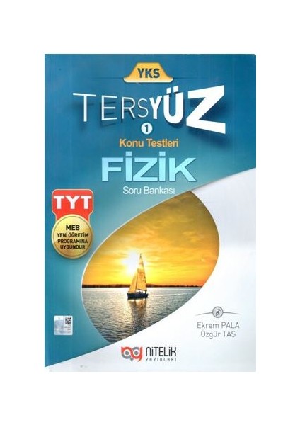 Nitelik Yayınları TYT Tersyüz Fizik Soru Bankası - Ekrem Pala, Özgür Taş