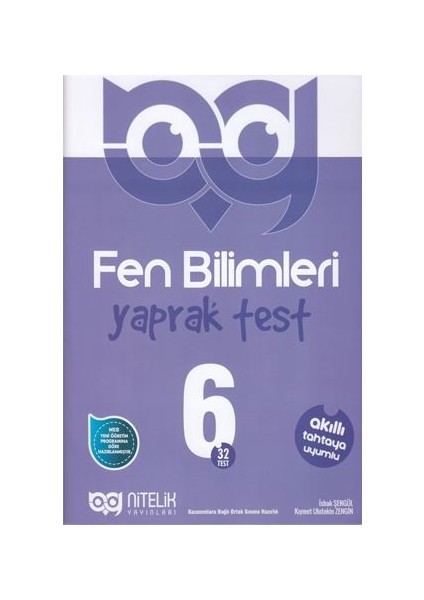 6. Sınıf Fen Bilimleri Yaprak Test