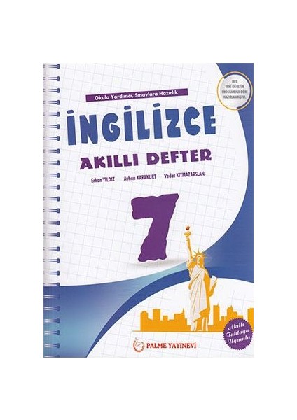 7. Sınıf İngilizce Akıllı Defter