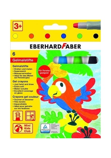 Eberhard-Faber Jel Pastel 6 Renk