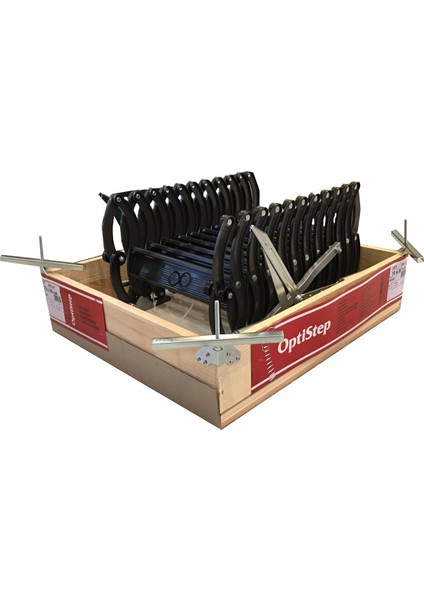 Aytürk Optistep 60 x 100 cm Makaslı Çatı Merdiveni
