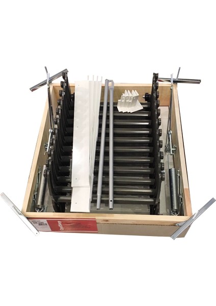Aytürk Optistep 60 x 100 cm Makaslı Çatı Merdiveni