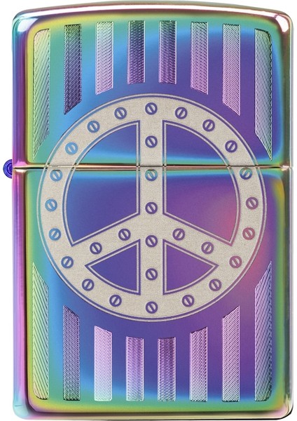 151 Rivet Peace Sign Çakmak Rüzgar Geçirmez Çevre Dostu Premium Tasarım fiyatları