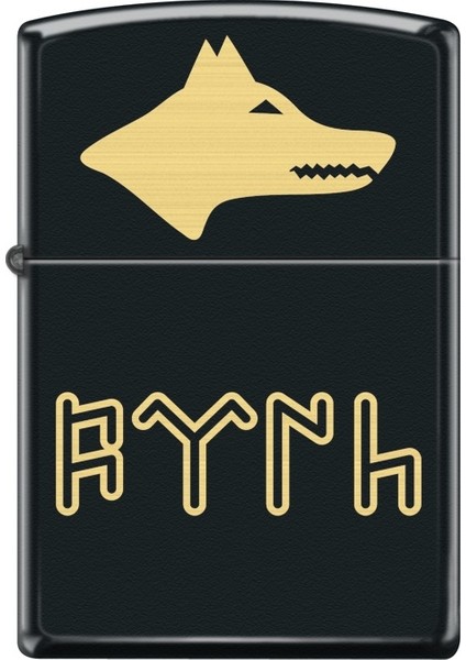 Turk Wolf Head Design Çakmak