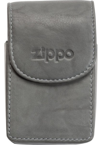 Leather Cigarette Case Gray Çakmak