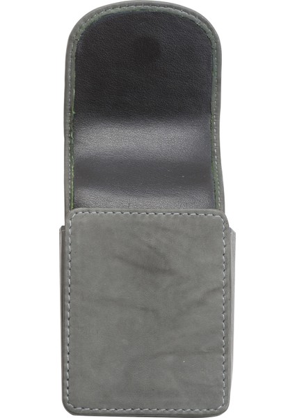 Leather Cigarette Case Gray Çakmak modelleri