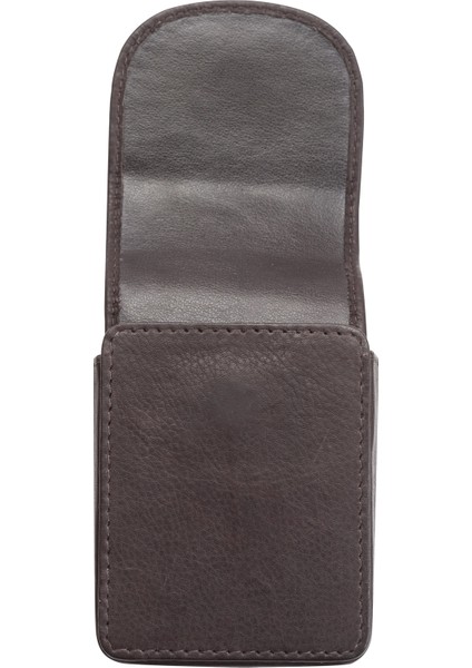Leather Cigarette Case Brown Çakmak modelleri