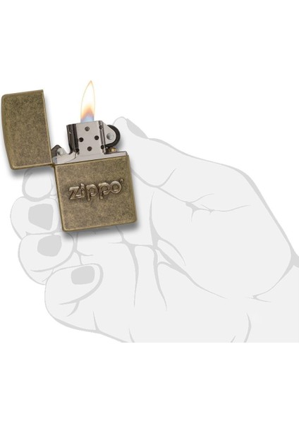 28994 Stamp Antiqued Brass Çakmak modelleri