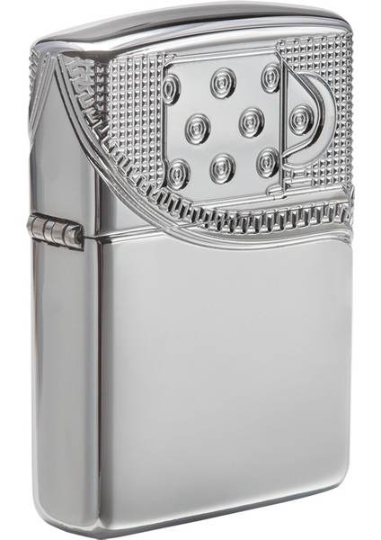 167 Zippoer Design Çakmak Çevre Dostu Hediye Kutusunda Yüksek Parlaklıkta Çelik