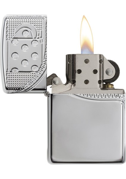 167 Zippoer Design Çakmak Çevre Dostu Hediye Kutusunda Yüksek Parlaklıkta Çelik modelleri