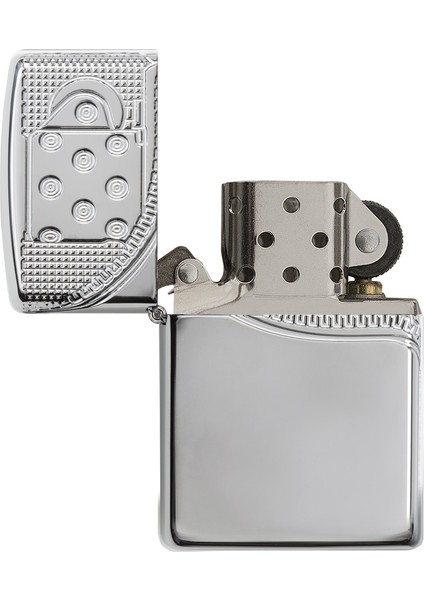 167 Zippoer Design Çakmak Çevre Dostu Hediye Kutusunda Yüksek Parlaklıkta Çelik fırsatları