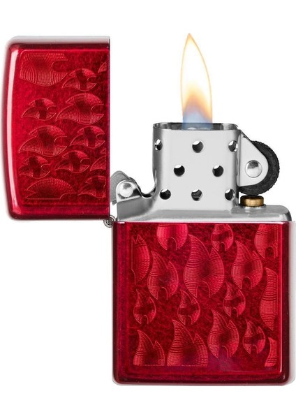 21063 Iced Flame Design Çakmak