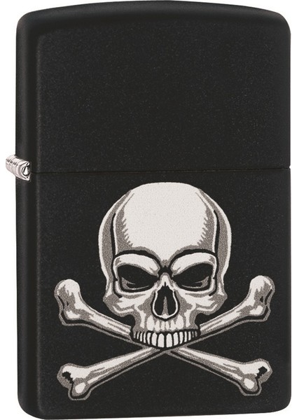 218 Pf19 Skull Crossbones Design Çakmak