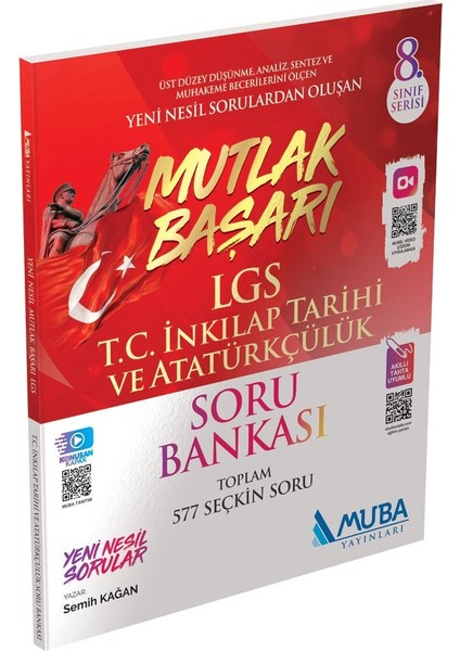 Mutlak Başarı LGS T.C. İnkılap Tarihi ve Atatürkçülük Soru Bankası