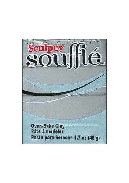 Souffle Polimer Kil Concrete Grey 48G.