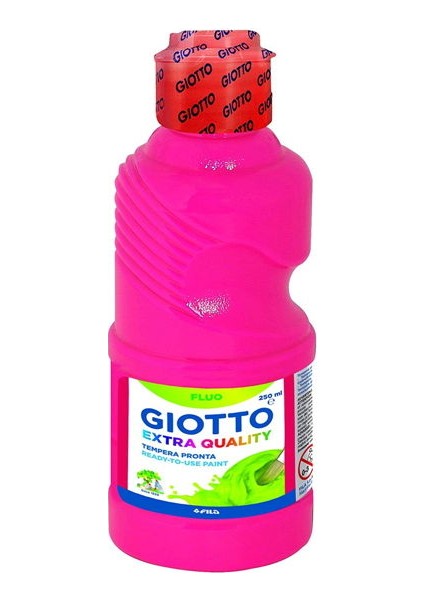 Fluo - Neon Guaj Boya 250 ml. FOSFORLU PEMBE