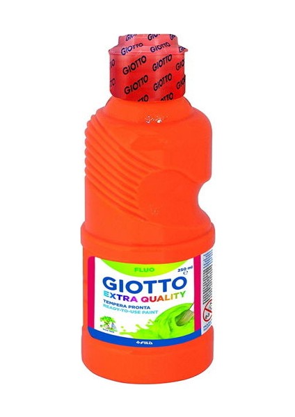 Fluo - Neon Guaj Boya 250 ml. FOSFORLU TURUNCU