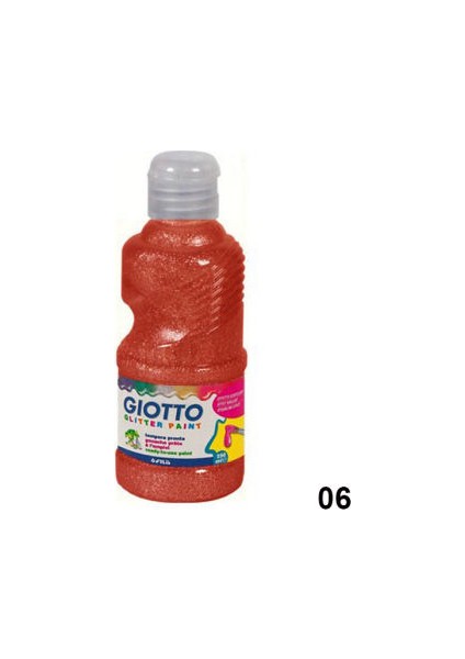 Glitter Paint Simli Boya 250 ml. KIRMIZI