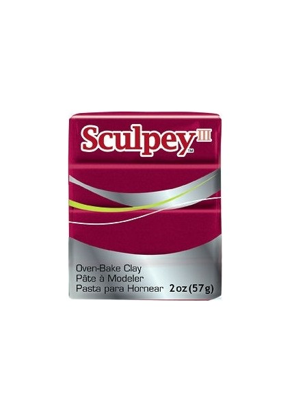 III Polimer Kil 1140 Deep Red Pearl (Kırmızı Simli)