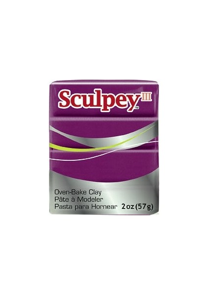III Polimer Kil 1112 Fuschia Pearl (Simli Fuşya)