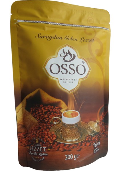 Osmanlı Kahvesi - Türk Kahvesi - 200gr - 4'lü