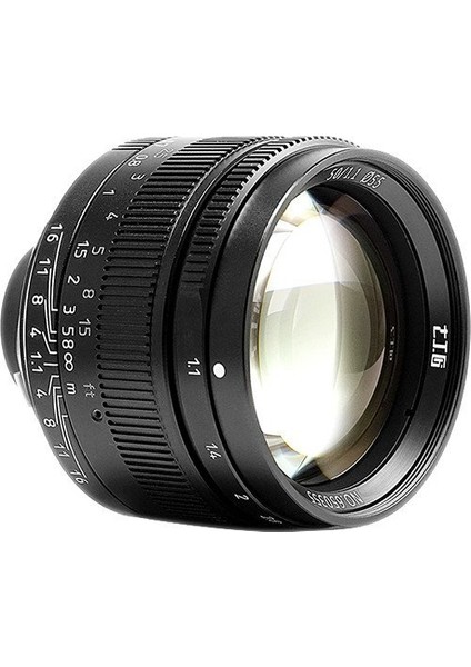 50mm F1.1 Fixed Lens (Leica M-mount) Siyah