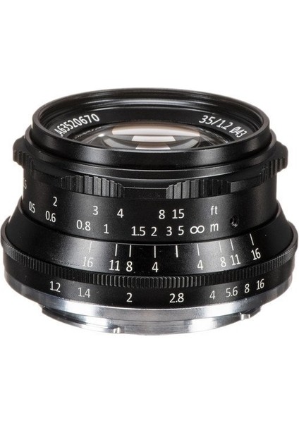 35mm F1.2 APS-C Prime Lens M43 (Panasonic Olympus Mount)