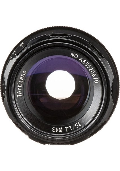 35mm F1.2 APS-C Prime Lens M43 (Panasonic Olympus Mount)