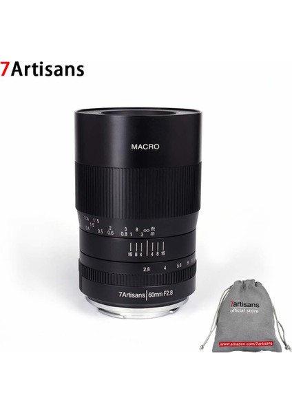 60mm F2.8 Macro APS-C Lens M43 (Panasonic Olympus Mount)