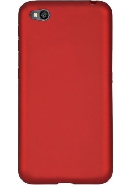 Xiaomi Redmi Go Kılıf Silikon Premier Kırmızı