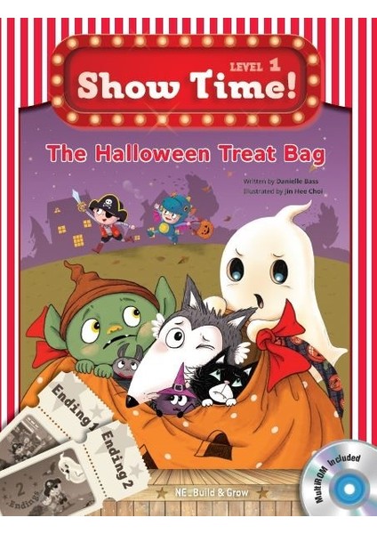 Build & Grow The Halloween Treat Bag (Sb+Wb+Multirom) (Show Time Level 1) - Danielle Bass