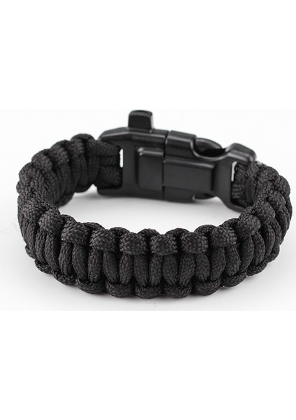 Paracord (Paraşüt Ipi) Survival Bileklik - 3 Fonksiyonlu
