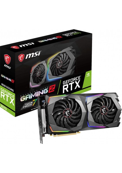 NVIDIA GeForce RTX2070 Gaming Z 8GB 256Bit GDDR6 (DX12) PCI-E 3.0 Ekran Kartı (GeForce RTX 2070 GAMING Z 8G)