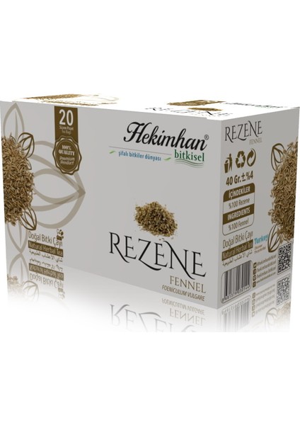 Bitkisel Rezene Çay 20 Li