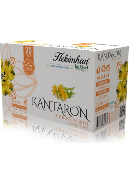 Bitkisel Kantaron Çay 20 Li