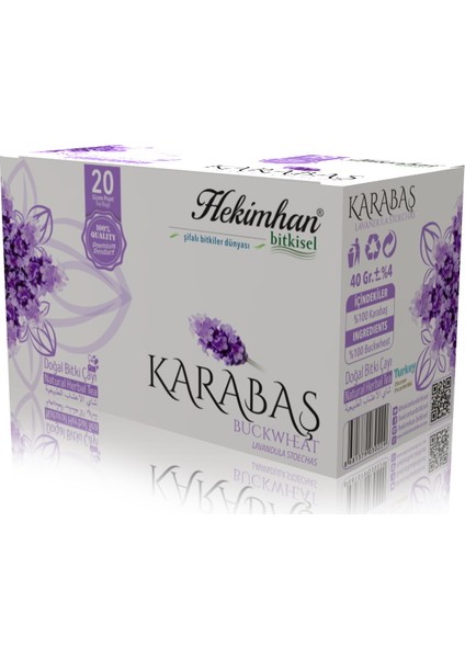 Bitkisel Karabaş Çay 20 Li
