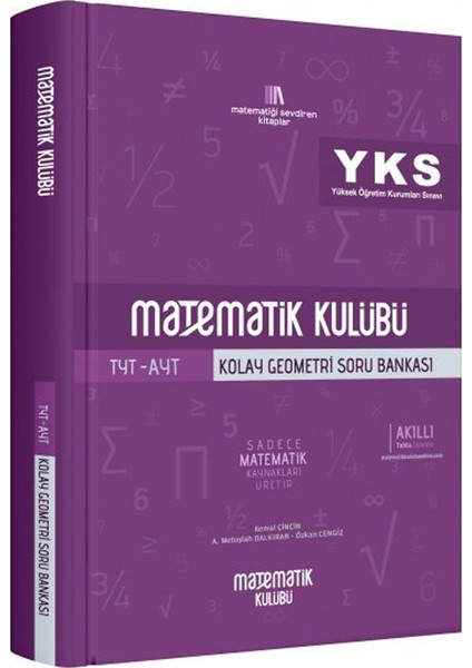 Matematik Kulübü TYT AYT Kolay Geometri Soru Bankası