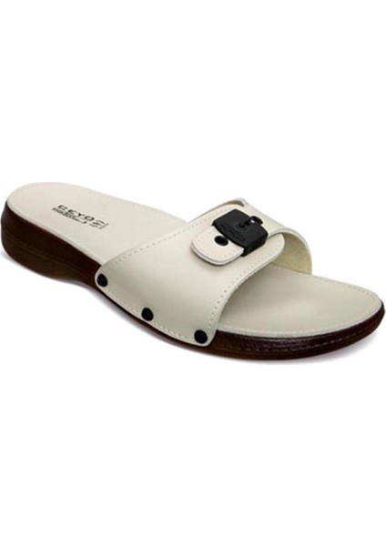 6500 Minelli Bej Kadın Terlik