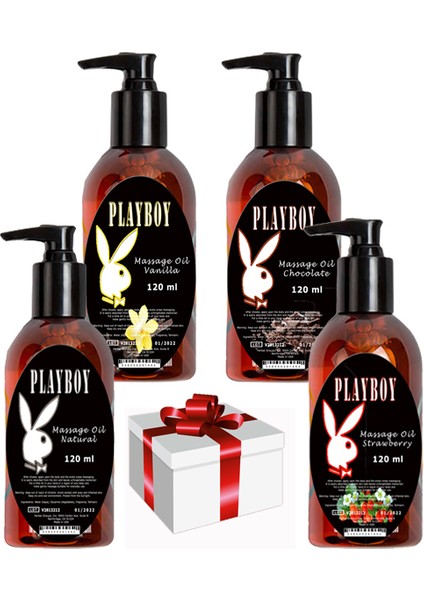Whitening Cream 4 Adet Arnavut Kremi 50ML Aklık Kremi Ile 120ML Playboy Masaj Yağı
