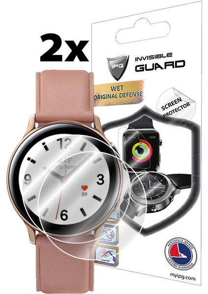Samsung Galaxy Watch Active 2 Aluminyum 40 mm Ekran Koruyucu (2 Adet)