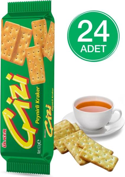 Çizi Kraker 70gr 24 Adet